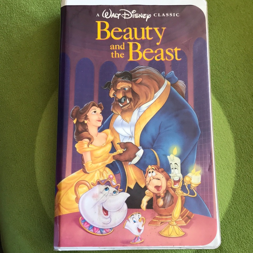 1992 Beauty and the Beast VHS